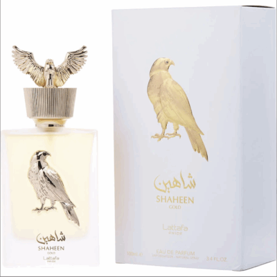 Lattafa Pride Shaheen Gold unisex Eau De Parfum Spray 3.4 oz